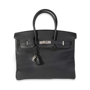 Hermes Black Togo Birkin 35 PHW